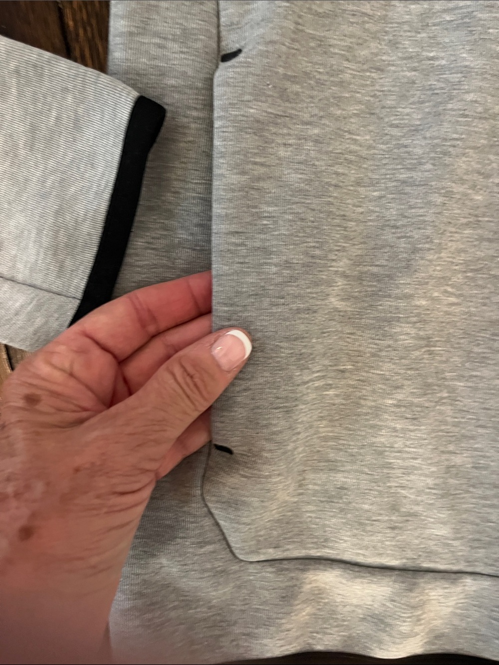 Nike tech zip front sweatshirt like new size men small or children’s extra large - Picture 4 of 7